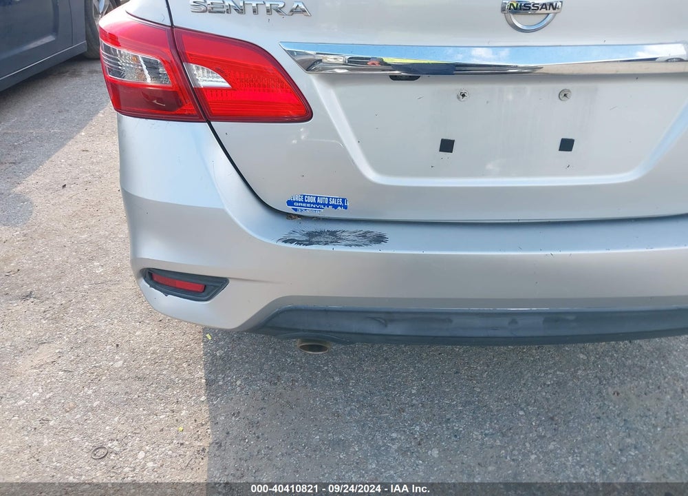 2016 NISSAN SENTRA SR VIN: 3N1AB7AP7GY256626