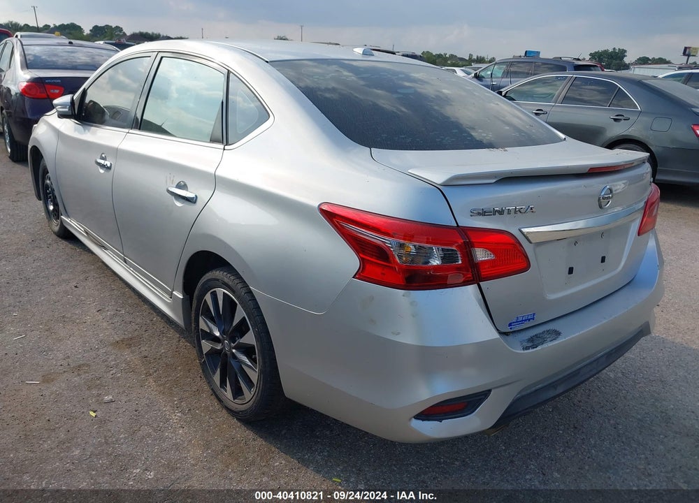 2016 NISSAN SENTRA SR VIN: 3N1AB7AP7GY256626