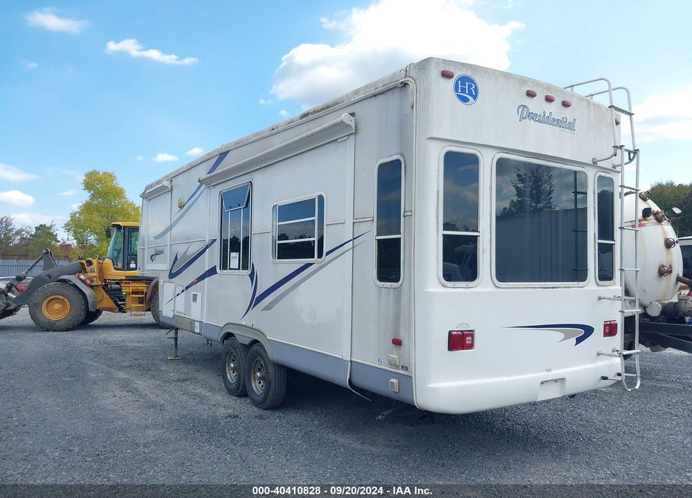 2003 HOLIDAY RAMBLER PRESIDENTIAL FIFTH WHEEL 2 SLIDEOUTS WORKING 30 FT VIN: 1KB311L203E138132