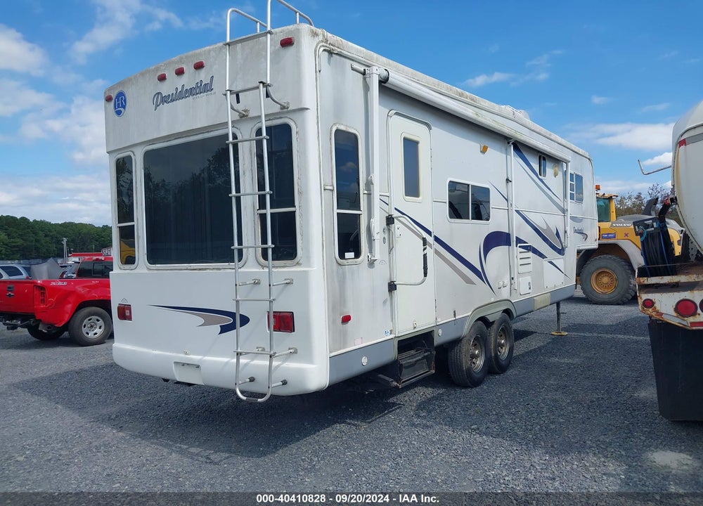 2003 HOLIDAY RAMBLER PRESIDENTIAL FIFTH WHEEL 2 SLIDEOUTS WORKING 30 FT VIN: 1KB311L203E138132