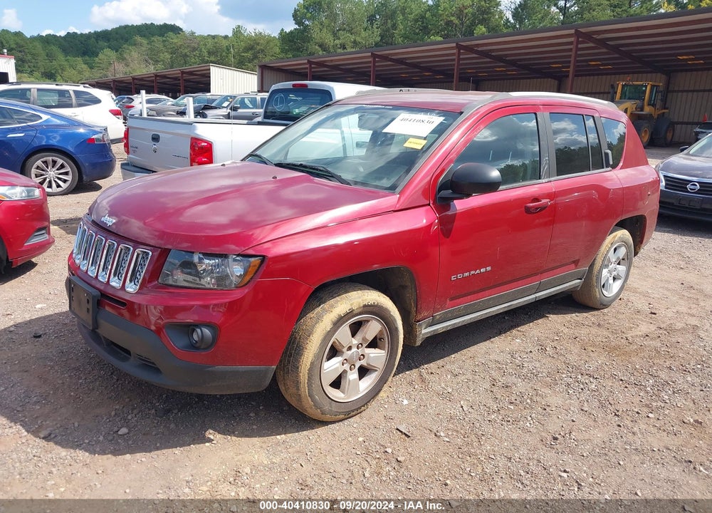 2017 JEEP COMPASS LATITUDE FWD VIN: 1C4NJCEB9HD198662
