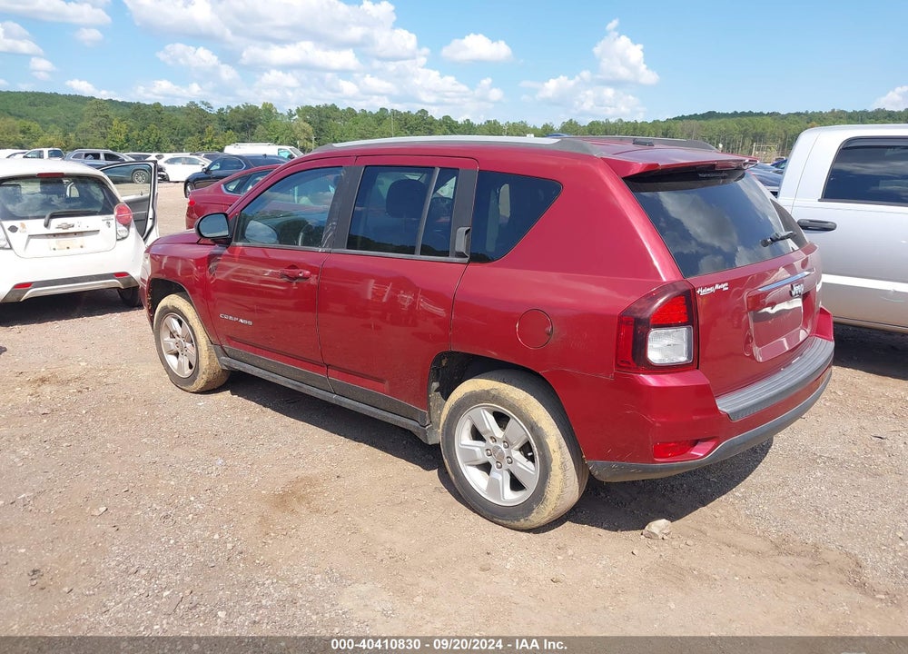 2017 JEEP COMPASS LATITUDE FWD VIN: 1C4NJCEB9HD198662