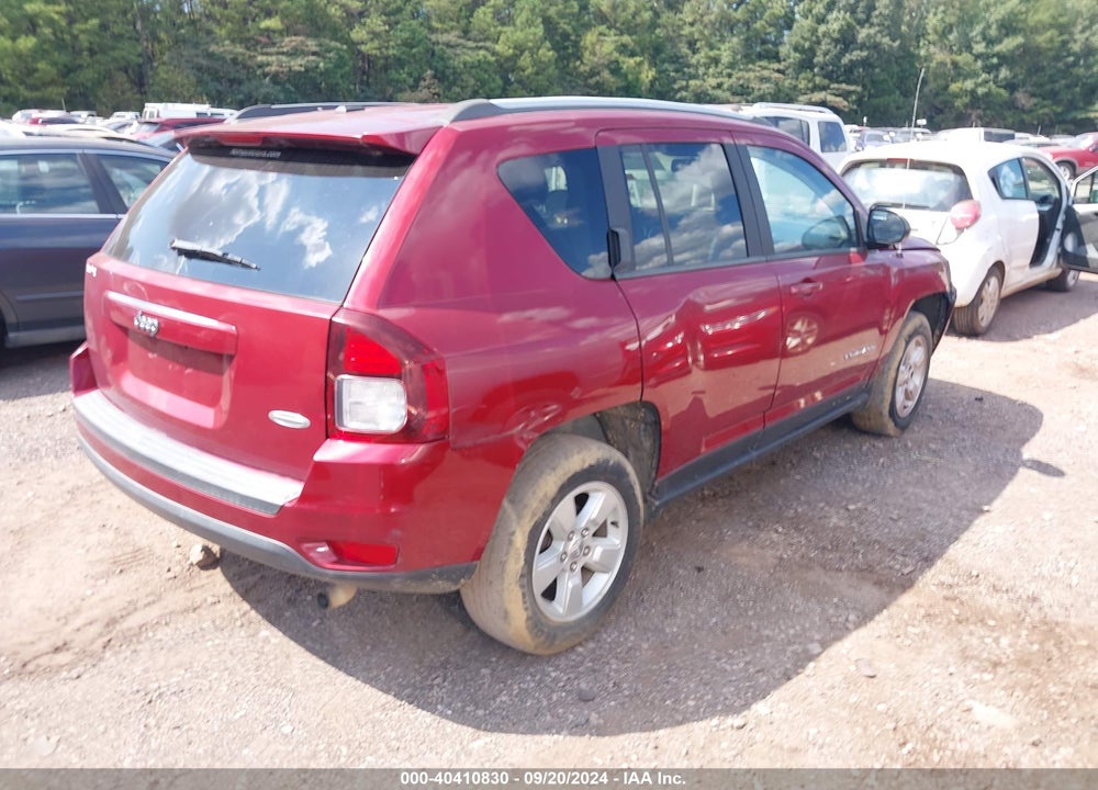 2017 JEEP COMPASS LATITUDE FWD VIN: 1C4NJCEB9HD198662