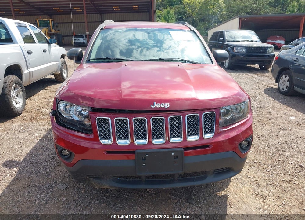 2017 JEEP COMPASS LATITUDE FWD VIN: 1C4NJCEB9HD198662