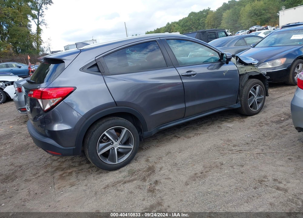 2022 HONDA HR-V AWD EX VIN: 3CZRU6H54NM709589