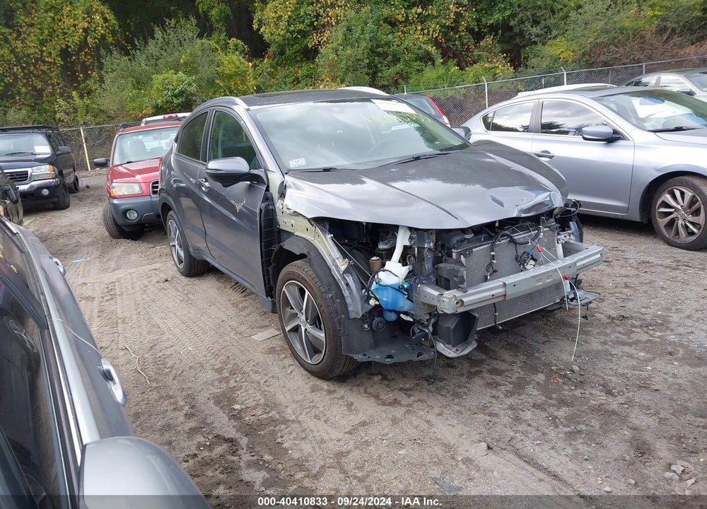 2022 HONDA HR-V AWD EX VIN: 3CZRU6H54NM709589