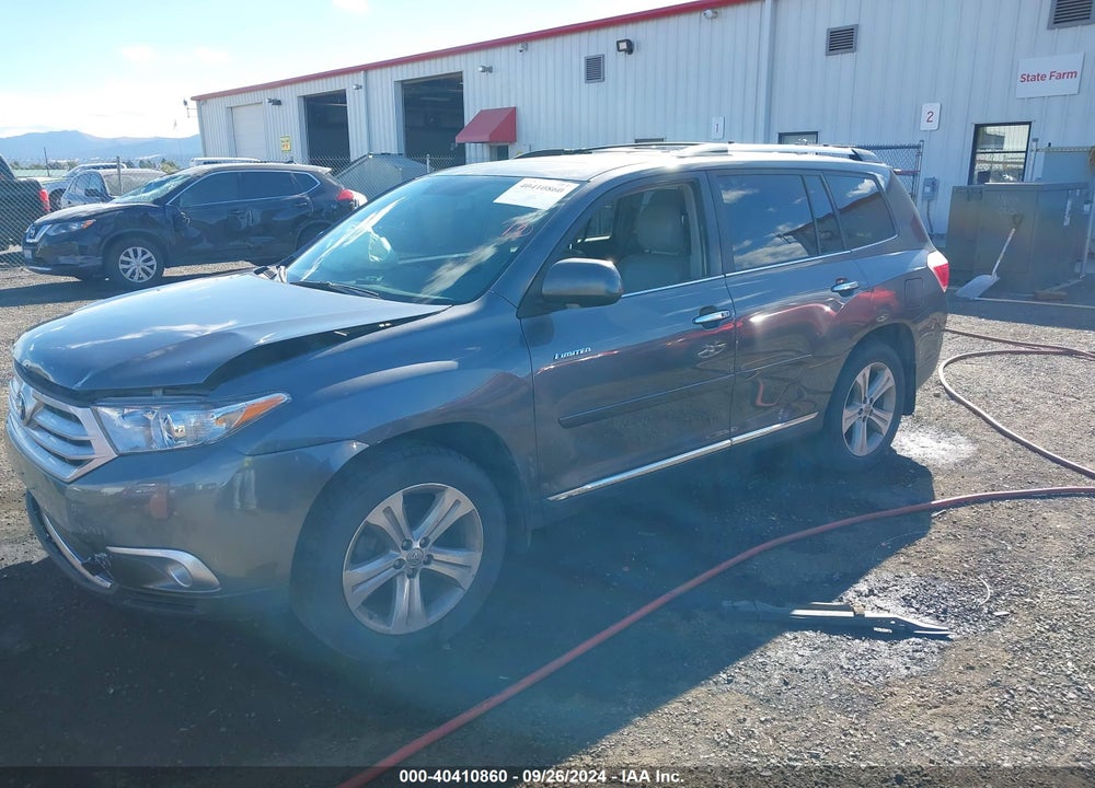 2013 TOYOTA HIGHLANDER LIMITED V6 VIN: 5TDDK3EH0DS237358