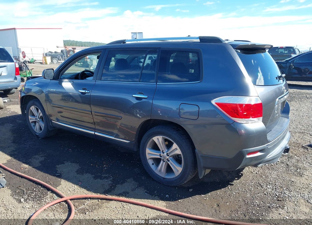 2013 TOYOTA HIGHLANDER LIMITED V6 VIN: 5TDDK3EH0DS237358