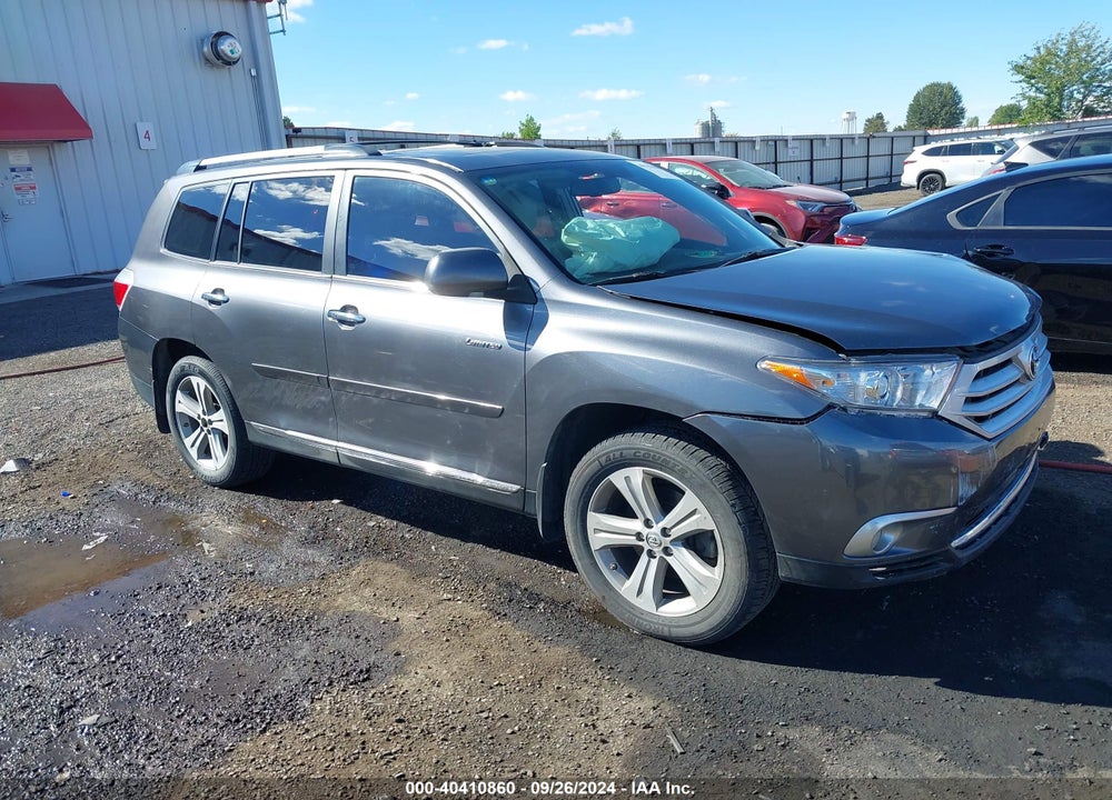 2013 TOYOTA HIGHLANDER LIMITED V6 VIN: 5TDDK3EH0DS237358