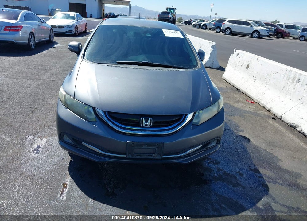 2013 HONDA CIVIC HYBRID VIN: 19XFB4F32DE200663