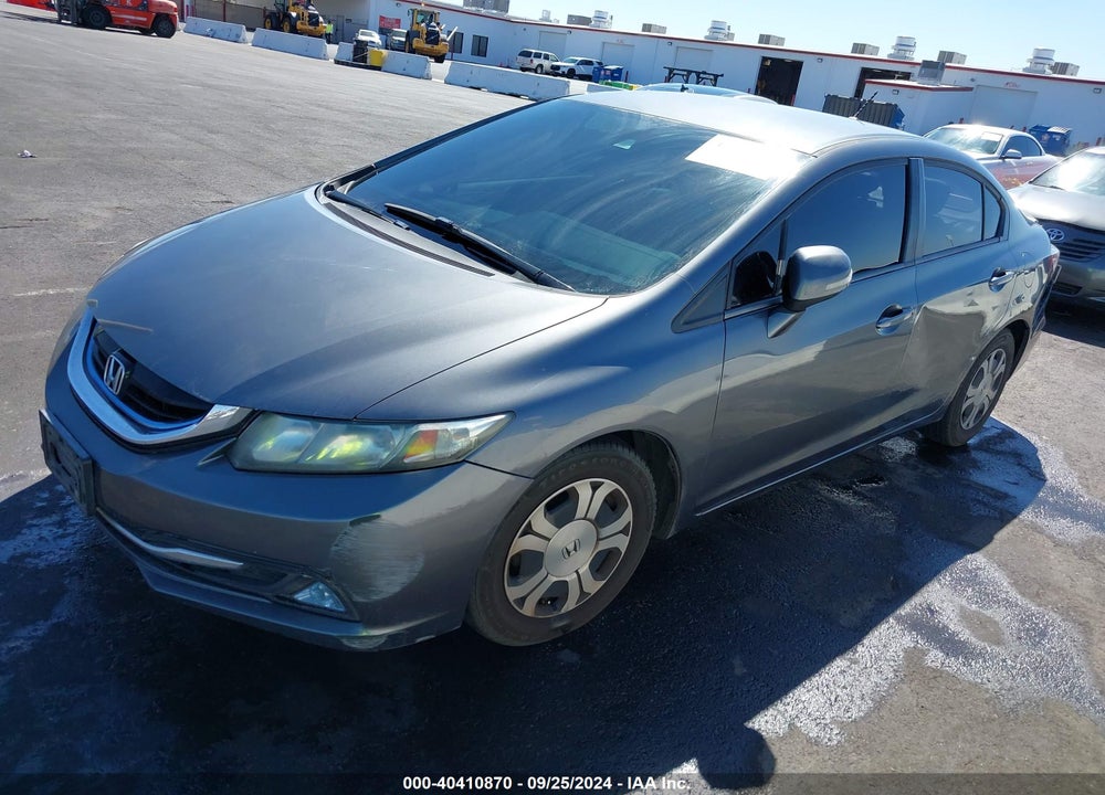 2013 HONDA CIVIC HYBRID VIN: 19XFB4F32DE200663