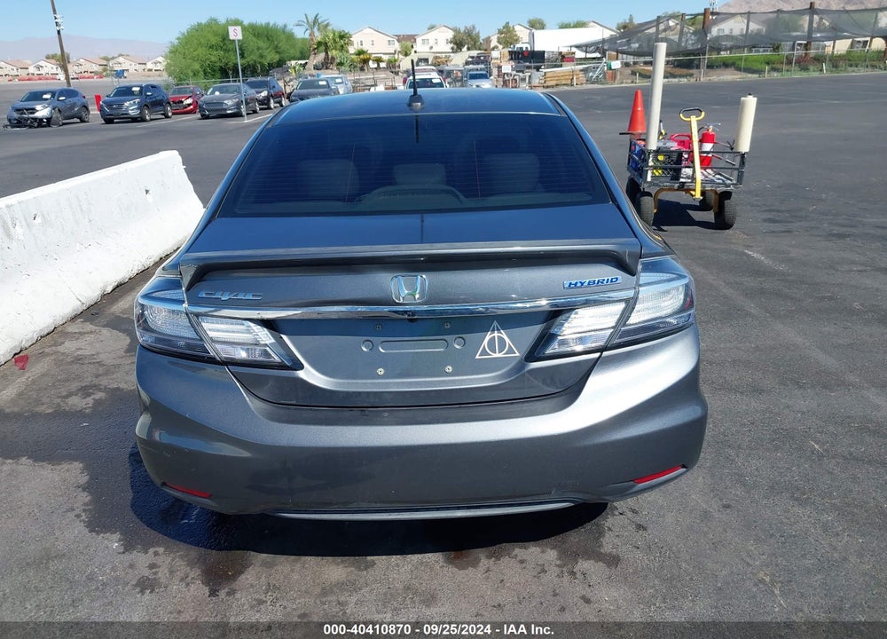 2013 HONDA CIVIC HYBRID VIN: 19XFB4F32DE200663