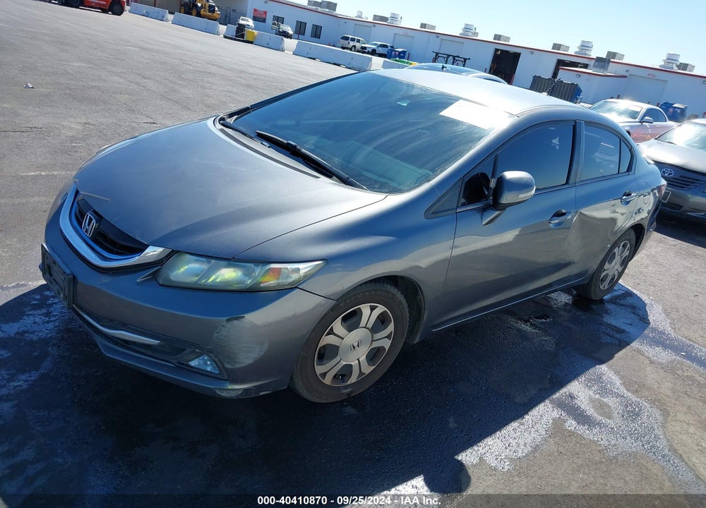 2013 HONDA CIVIC HYBRID VIN: 19XFB4F32DE200663