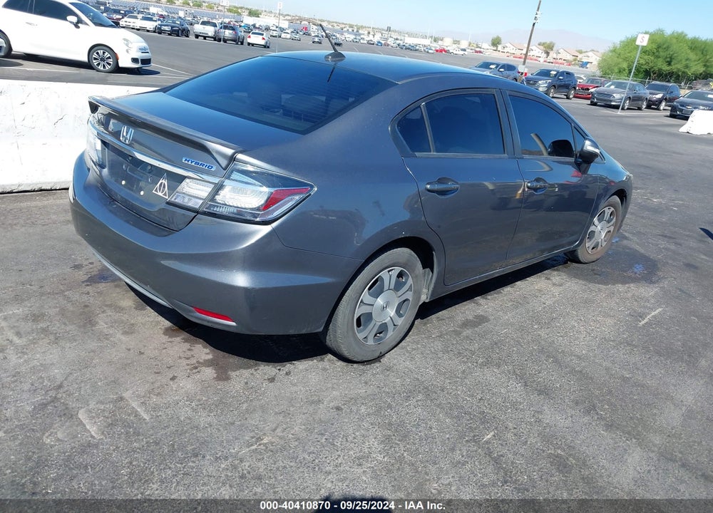 2013 HONDA CIVIC HYBRID VIN: 19XFB4F32DE200663