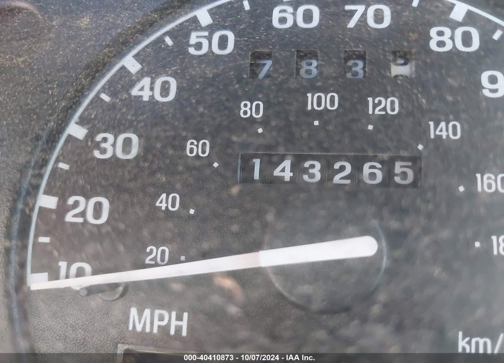 1998 FORD RANGER SPLASH/XL/XLT VIN: 1FTYR10CXWUC71707