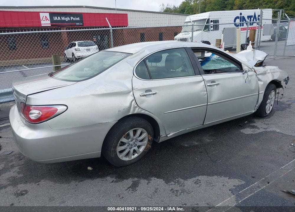 2004 LEXUS ES 330 VIN: JTHBA30G545025911