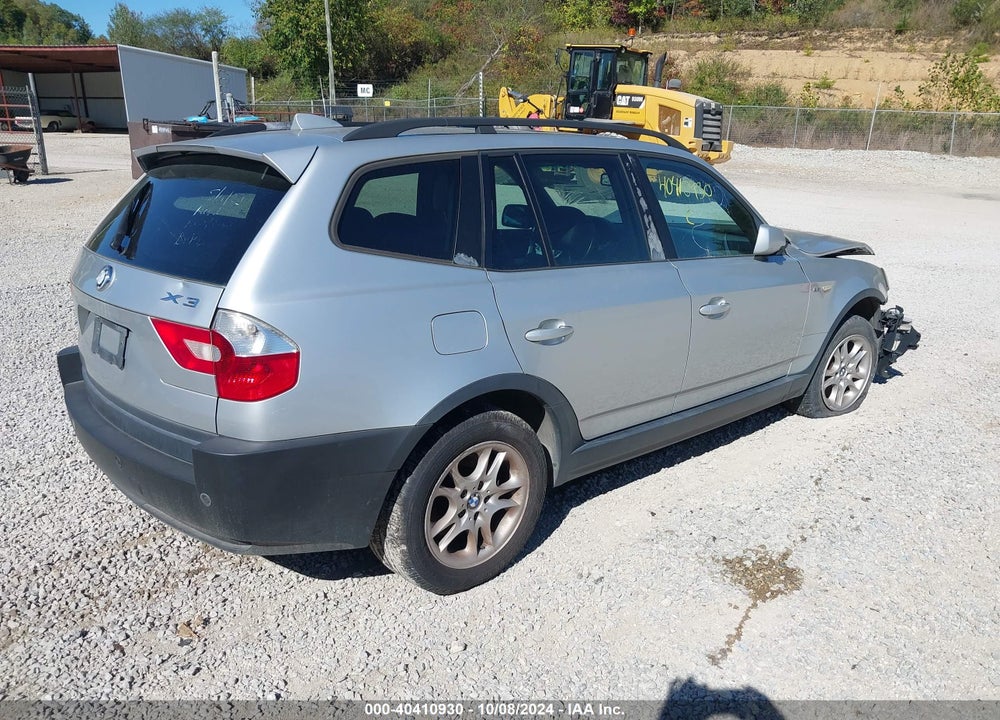 2004 BMW X3 2.5I VIN: WBXPA73454WC42598