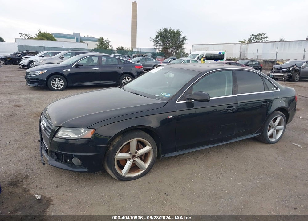 2012 AUDI A4 2.0T PREMIUM VIN: WAUFFAFL5CN006817