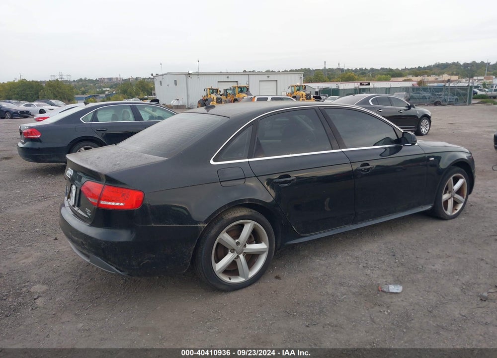2012 AUDI A4 2.0T PREMIUM VIN: WAUFFAFL5CN006817