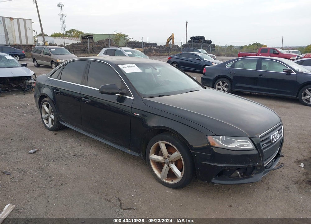 2012 AUDI A4 2.0T PREMIUM VIN: WAUFFAFL5CN006817