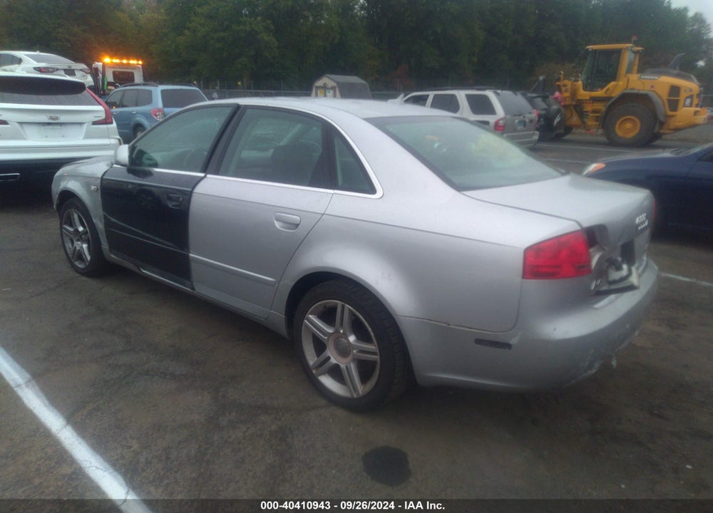 2007 AUDI A4 2.0T VIN: WAUDF78E97A113911