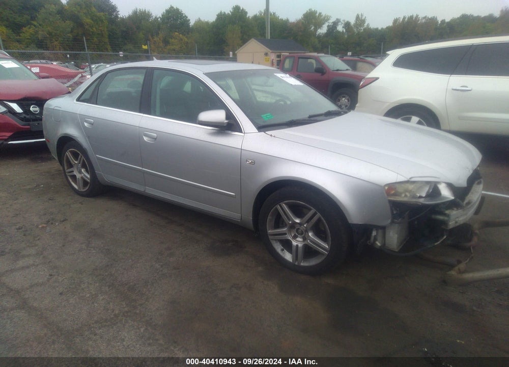2007 AUDI A4 2.0T VIN: WAUDF78E97A113911
