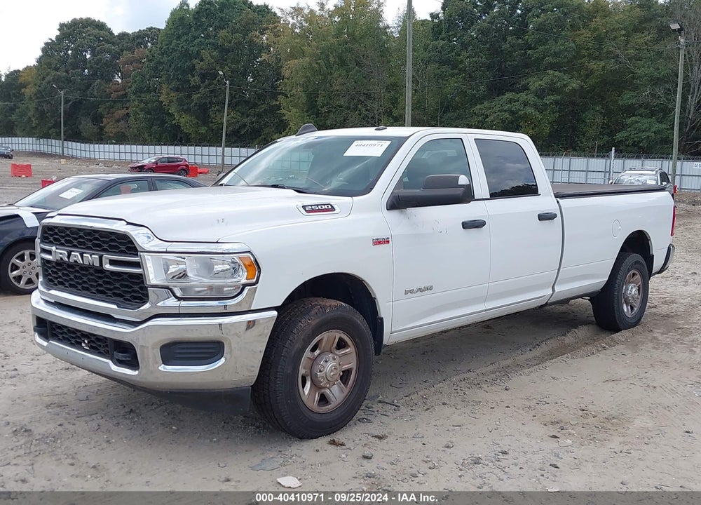 2021 RAM 2500 TRADESMAN 4X2 8' BOX VIN: 3C6UR4HJ7MG572171