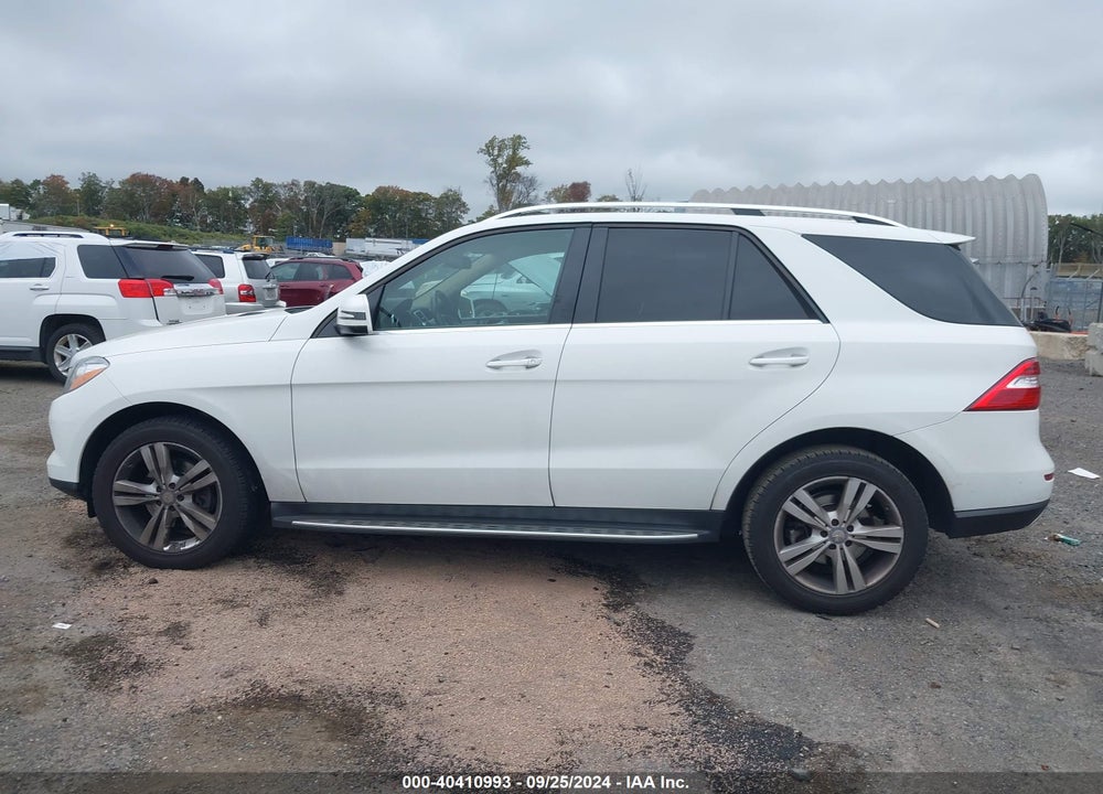 2015 MERCEDES-BENZ ML 350 4MATIC VIN: 4JGDA5HB9FA470513
