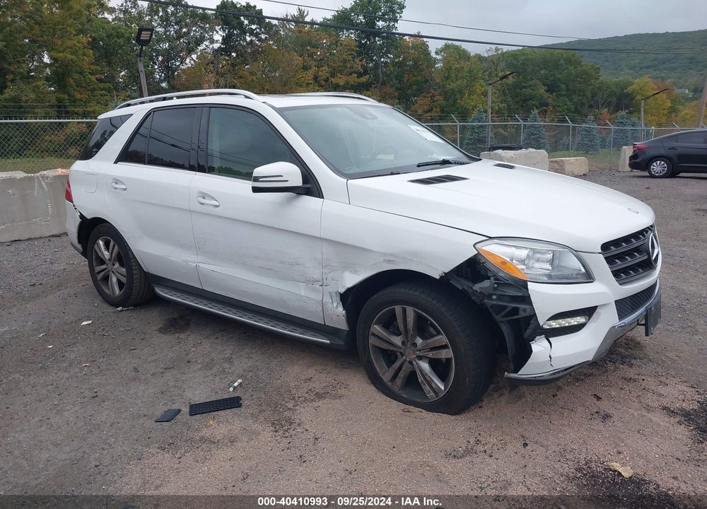 2015 MERCEDES-BENZ ML 350 4MATIC VIN: 4JGDA5HB9FA470513