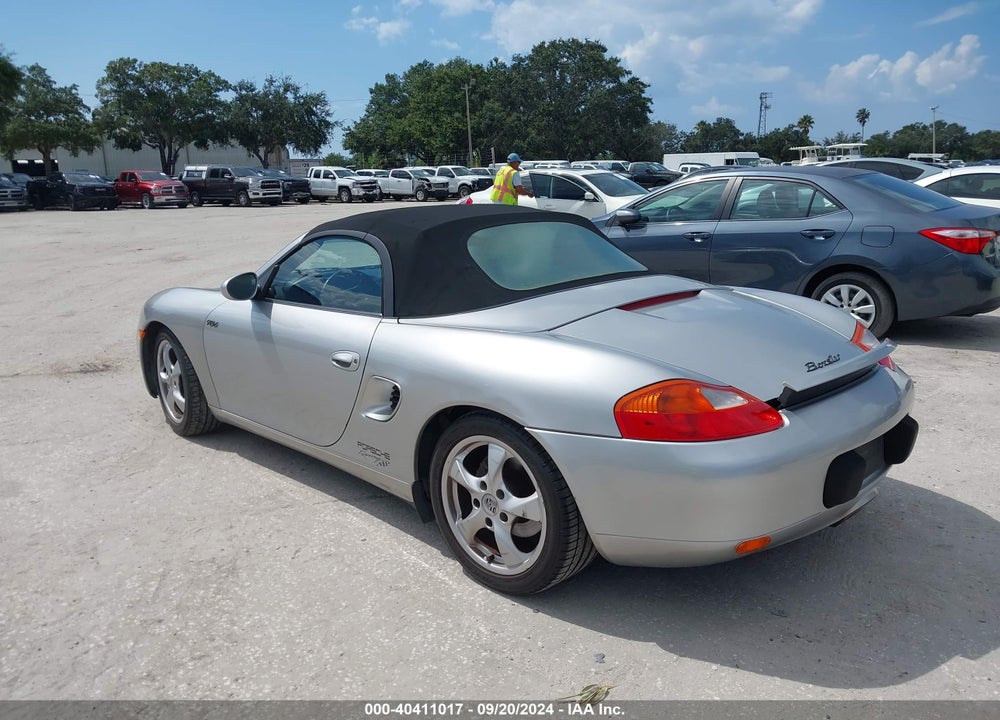 2002 PORSCHE BOXSTER VIN: WP0CA29892U625359