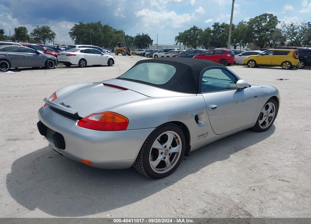 2002 PORSCHE BOXSTER VIN: WP0CA29892U625359
