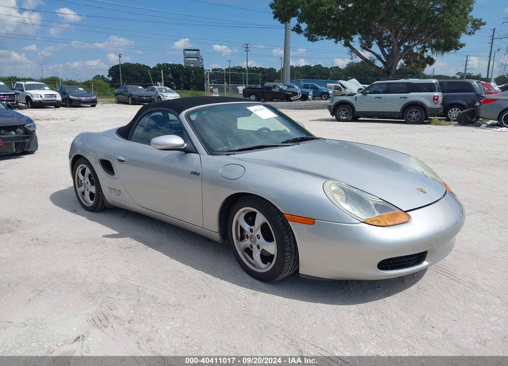 2002 PORSCHE BOXSTER VIN: WP0CA29892U625359