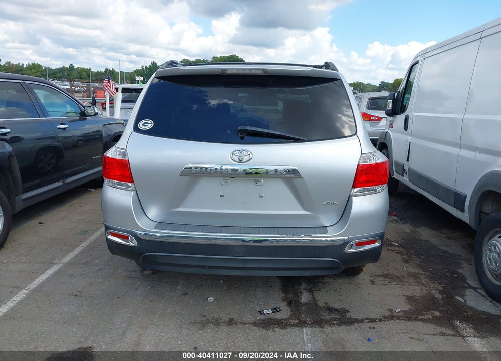 2012 TOYOTA HIGHLANDER LIMITED V6 VIN: 5TDDK3EH9CS101034