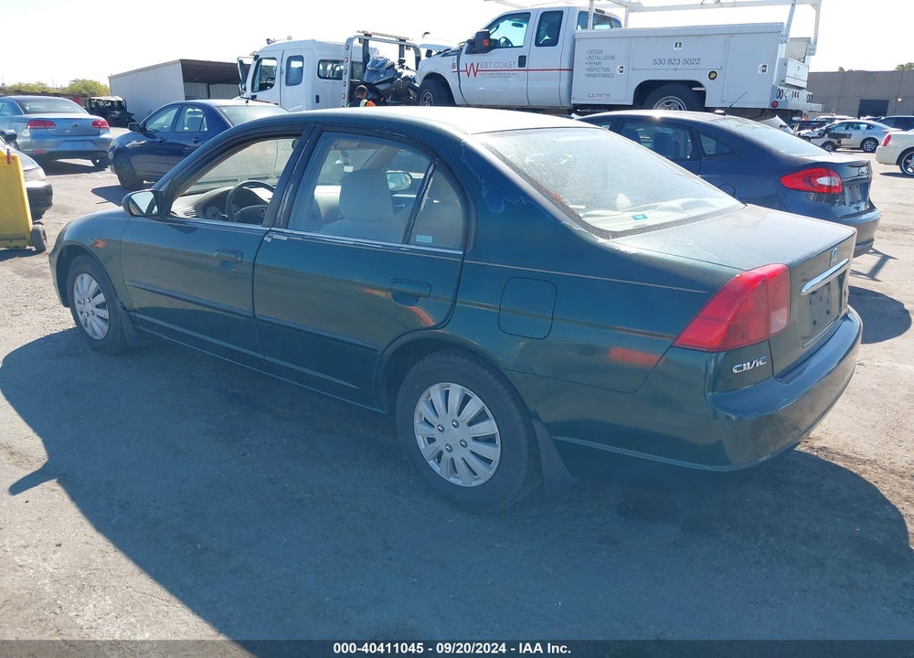 2002 HONDA CIVIC LX VIN: JHMES165X2S002112