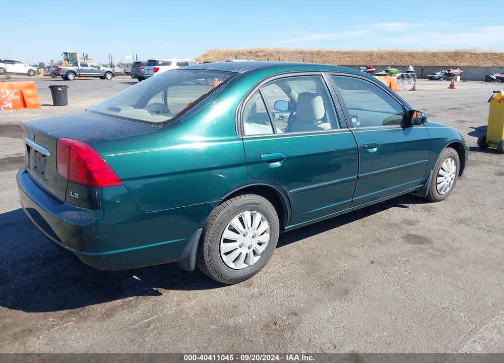 2002 HONDA CIVIC LX VIN: JHMES165X2S002112