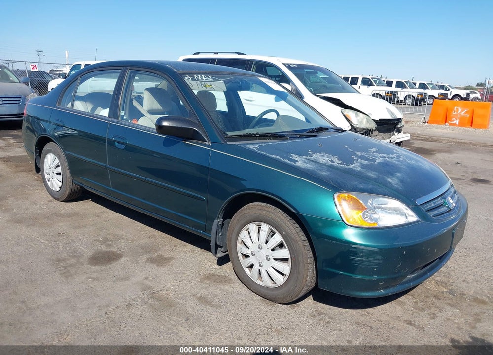 2002 HONDA CIVIC LX VIN: JHMES165X2S002112