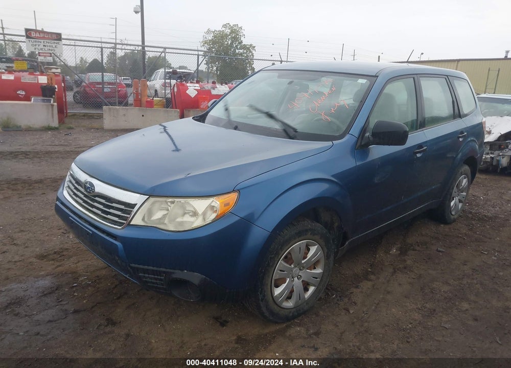 2010 SUBARU FORESTER 2.5X VIN: JF2SH6AC9AG714149