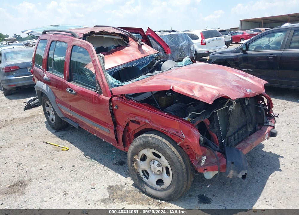 2006 JEEP LIBERTY SPORT VIN: 1J4GK48K96W152994