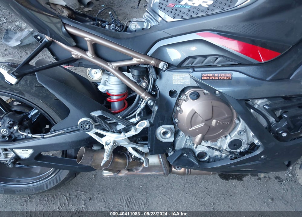2022 BMW S 1000 RR VIN: WB10E230XN6F18808