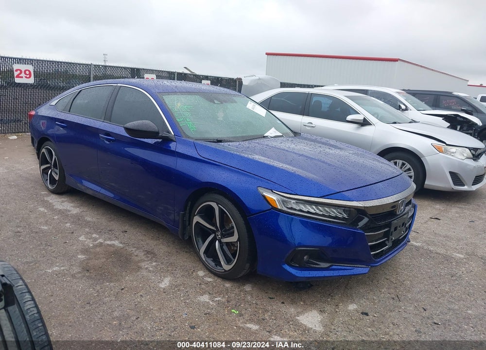 2022 HONDA ACCORD HYBRID SPORT VIN: 1HGCV3F28NA006530