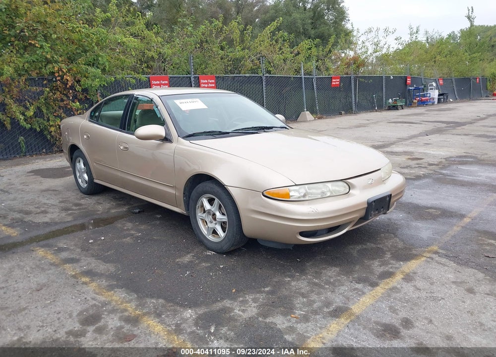 2001 OLDSMOBILE ALERO GL1 VIN: 1G3NL52E21C120210