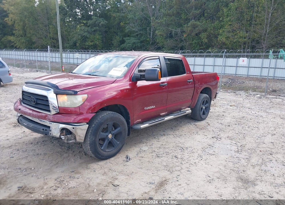 2007 TOYOTA TUNDRA SR5 5.7L V8 VIN: 5TBEV54147S456347
