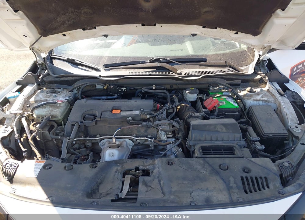 2019 HONDA CIVIC LX VIN: 19XFC2F68KE203348