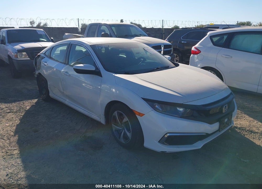 2019 HONDA CIVIC LX VIN: 19XFC2F68KE203348