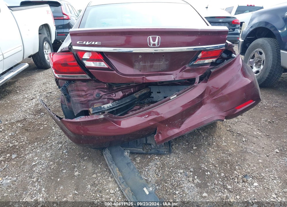 2013 HONDA CIVIC EX VIN: 19XFB2F88DE068329