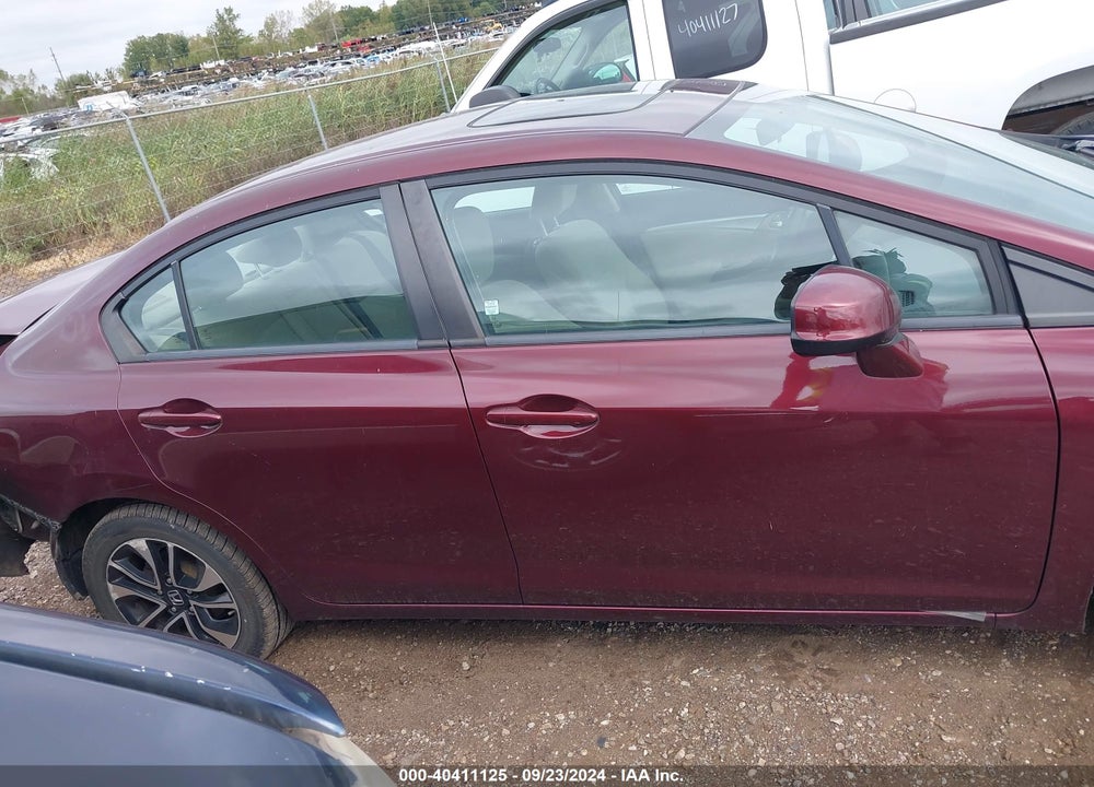 2013 HONDA CIVIC EX VIN: 19XFB2F88DE068329