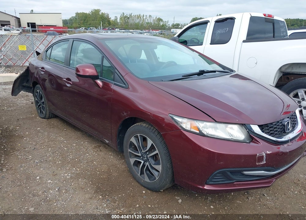 2013 HONDA CIVIC EX VIN: 19XFB2F88DE068329