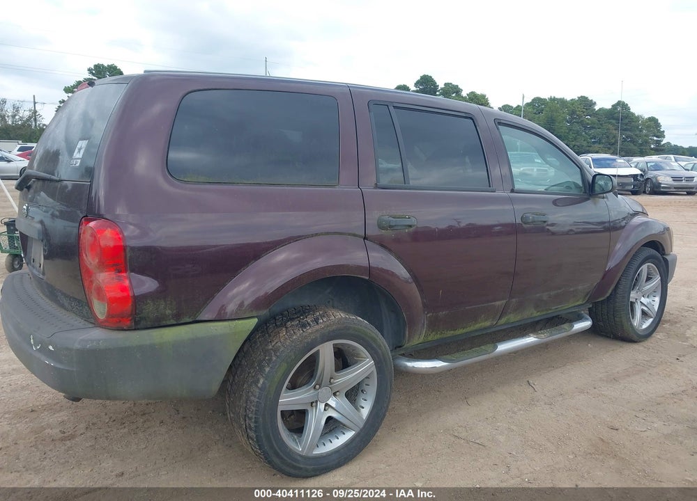 2004 DODGE DURANGO ST VIN: 1D4HD38N54F202458