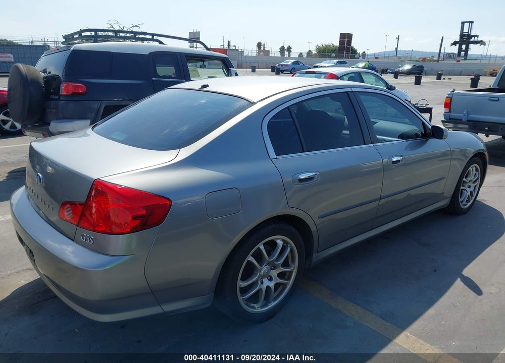 2005 INFINITI G35 VIN: JNKCV51E65M218125