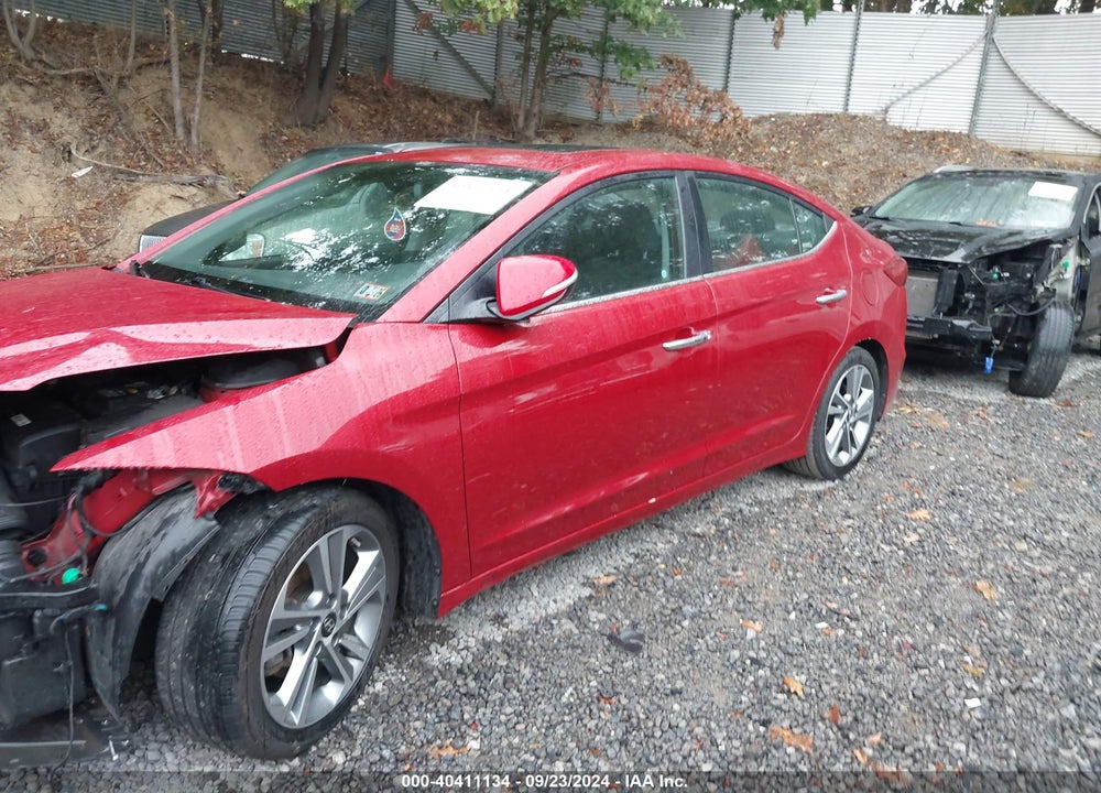 2017 HYUNDAI ELANTRA LIMITED VIN: KMHD84LF2HU225327